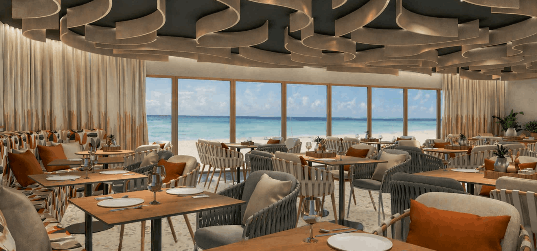 Sunset Restaurant Windows Visualization
